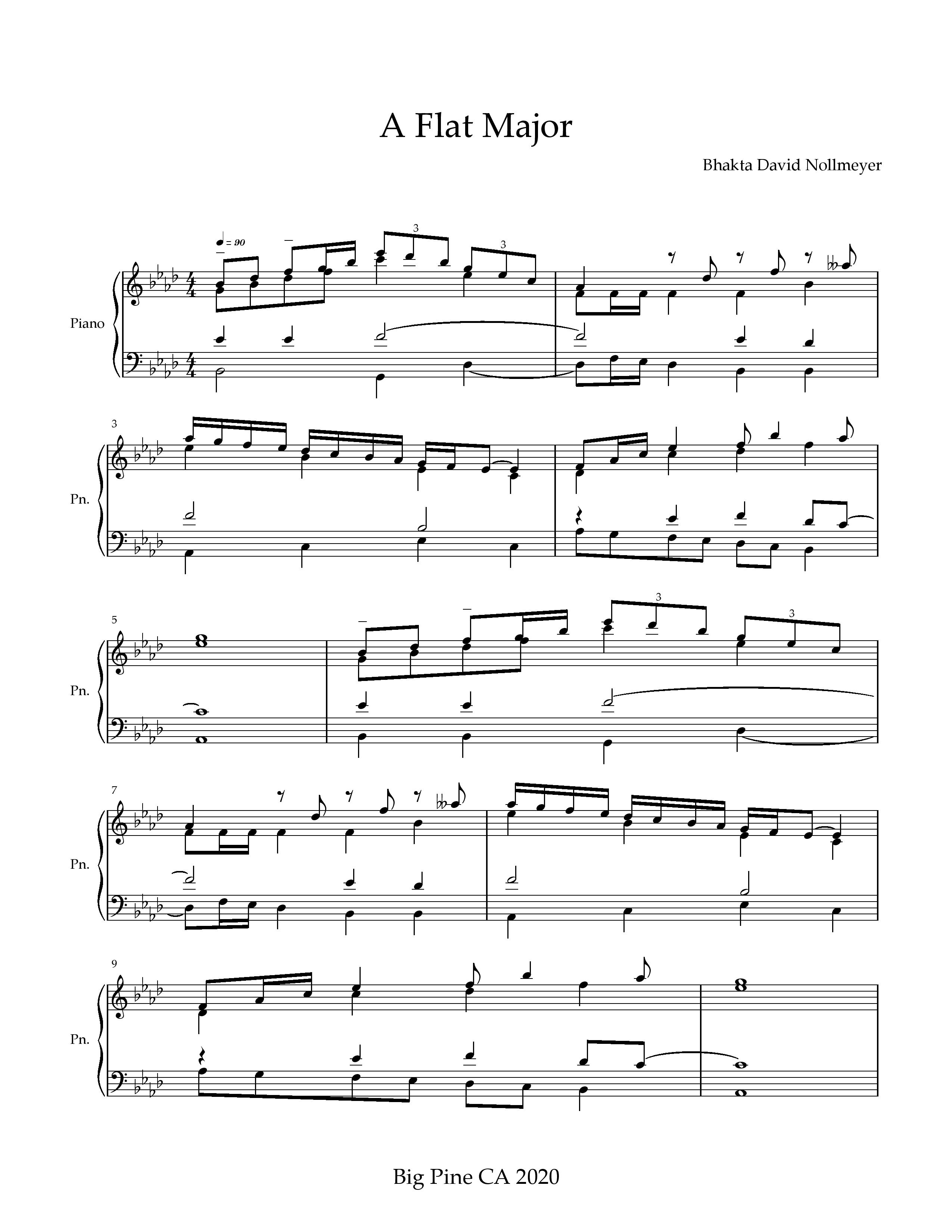 A Flat Major 1 