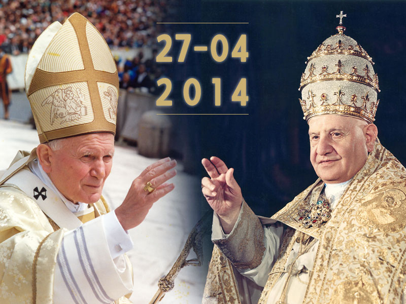 Pope John and Pope Paul