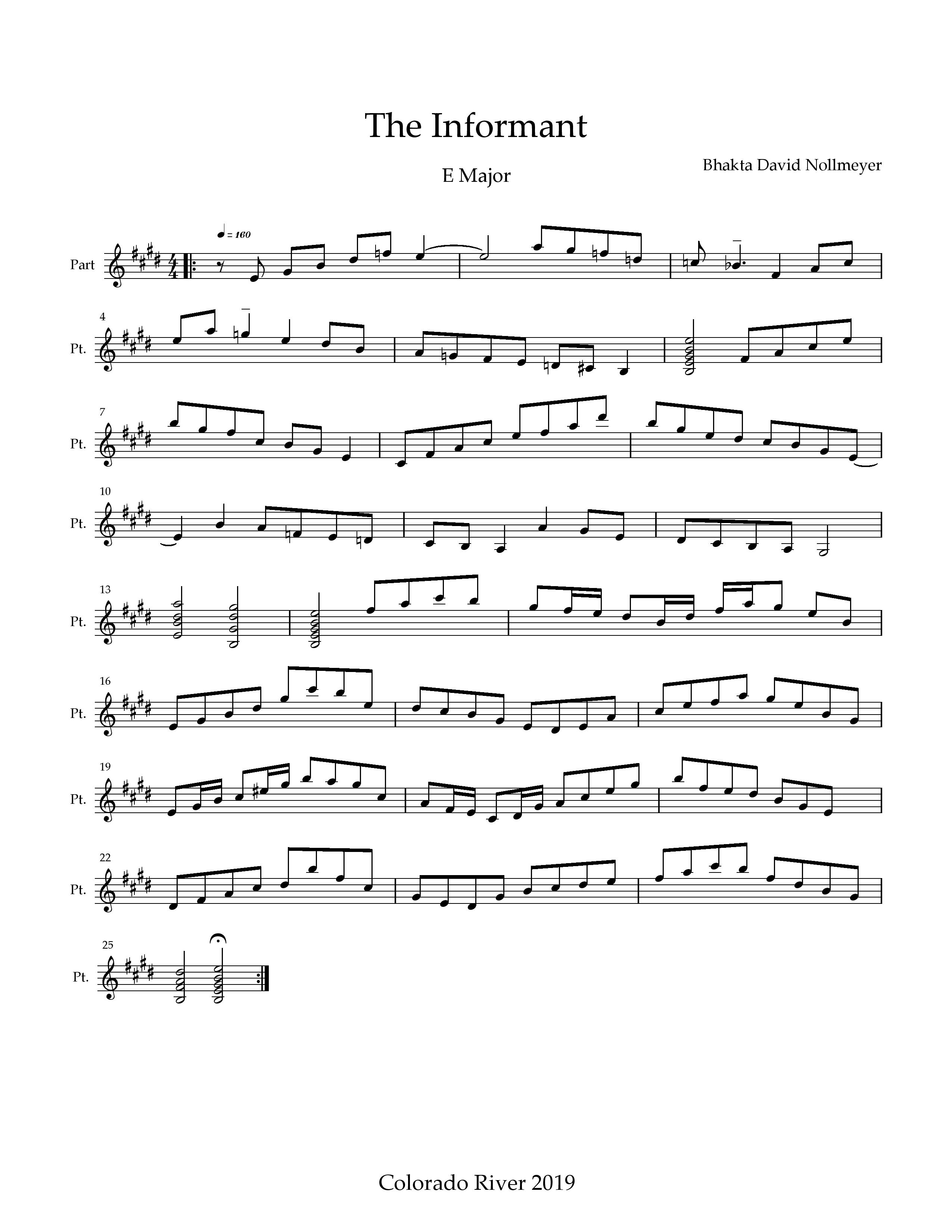 The Informant (E Major)