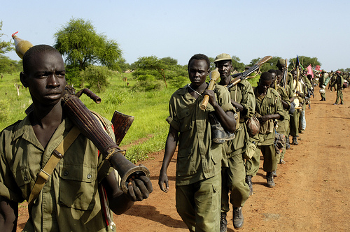 SLPA soldiers